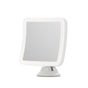 Embellir Makeup Mirror 10X Magnification LED Light Adjustable Rotation Cordless Suction Cup MM-E-STAND-10X-QUAD-WH