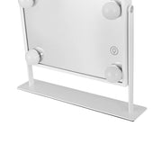 Embellir Bluetooth LED Makeup Mirror Mirrors Lighted Vanity Hollywood 25X30CM MM-E-STAND-2530LED-WH-BT