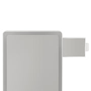 Embellir Makeup Mirror 10X Magnifying with LED light Storage Cosmetic Mirror MM-E-STORAGE-1825LED-WH