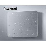Embellir Wall Mirror 70X50cm with LED Light Bathroom Home Decor Round Rectangle MM-E-WALL-REC-LED-5070
