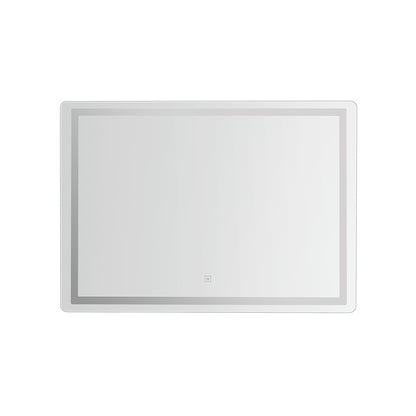 Embellir Wall Mirror 100X70CM with LED Light Bathroom Home Decor Round Rectangle MM-E-WALL-REC-LED-70100