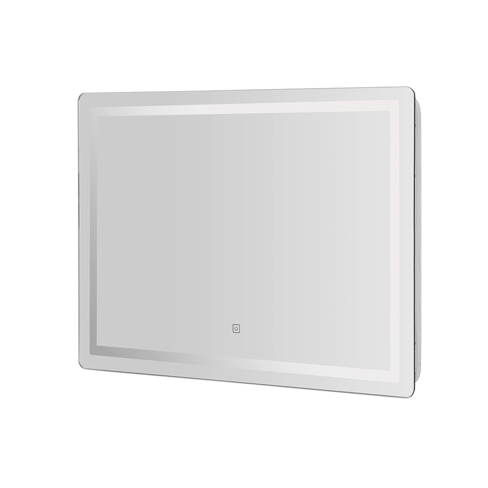 Embellir Wall Mirror 100X70CM with LED Light Bathroom Home Decor Round Rectangle MM-E-WALL-REC-LED-70100
