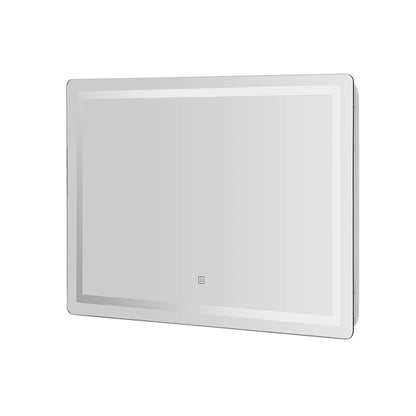 Embellir Wall Mirror 100X70CM with LED Light Bathroom Home Decor Round Rectangle MM-E-WALL-REC-LED-70100