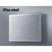 Embellir Wall Mirror 100X70CM with LED Light Bathroom Home Decor Round Rectangle MM-E-WALL-REC-LED-70100
