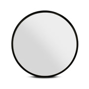 Embellir 2 Wall Mirror Makeup 60cm Home Decor Framed Mirrors Bathroom Round Black MM-E-WALL-ROU-BK-60-X2