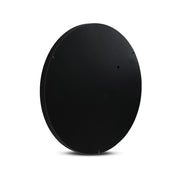 Embellir 2 Wall Mirror Makeup 90cm Home Decor Framed Mirrors Bathroom Round Black MM-E-WALL-ROU-BK-90-X2