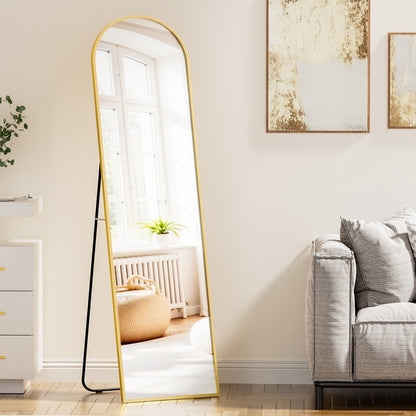 Embellir Full Length Mirror Floor Dressing Mirror 160cm MM-E-WALL-ROU-GD-160