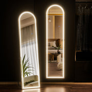 Embellir LED Full Length Mirror Floor Dressing Mirror 160cm MM-E-WALL-ROU-LED-160