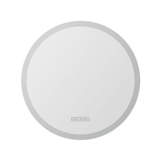 Embellir Bluetooth LED Wall Mirror With Light 60CM Bathroom Decor Round Mirrors MM-E-WALL-ROU-LED-60-BT