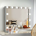 Embellir Makeup Mirror Hollywood with Light Frame Vanity Dimmable Wall 12 LED MM-FRAME-5846-MI