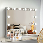 Embellir Makeup Mirror Hollywood with Light Frame Vanity Dimmable Wall 12 LED MM-FRAME-5846-MI