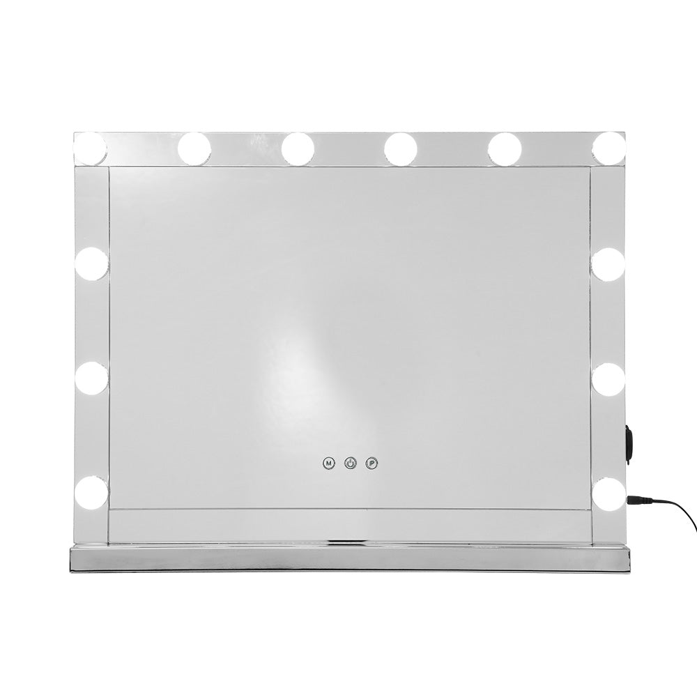 Embellir Makeup Mirror Hollywood with Light Frame Vanity Dimmable Wall 12 LED MM-FRAME-5846-MI
