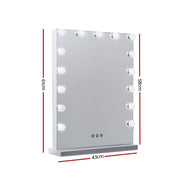 Embellir Makeup Mirror 43x61cm Hollywood Vanity with LED Light Tabletop Wall MM-FRAMELS-4361-GS