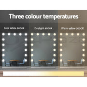 Embellir Makeup Mirror 43x61cm Hollywood Vanity with LED Light Tabletop Wall MM-FRAMELS-4361-GS