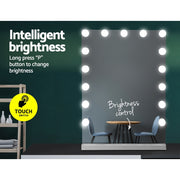 Embellir Makeup Mirror 43x61cm Hollywood Vanity with LED Light Tabletop Wall MM-FRAMELS-4361-GS