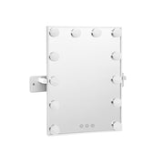 Embellir Hollywood Wall mirror Makeup Mirror With Light Vanity 12 LED Bulbs MM-WMOUNT-3040-WH
