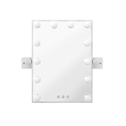 Embellir Hollywood Wall mirror Makeup Mirror With Light Vanity 12 LED Bulbs MM-WMOUNT-3040-WH