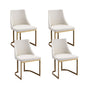 Artiss Dining Chairs Set of 4 Linen Fabric Frame Beige MO-DIN-C-02-FA-BGX4