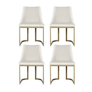 Artiss Dining Chairs Set of 4 Linen Fabric Frame Beige MO-DIN-C-02-FA-BGX4