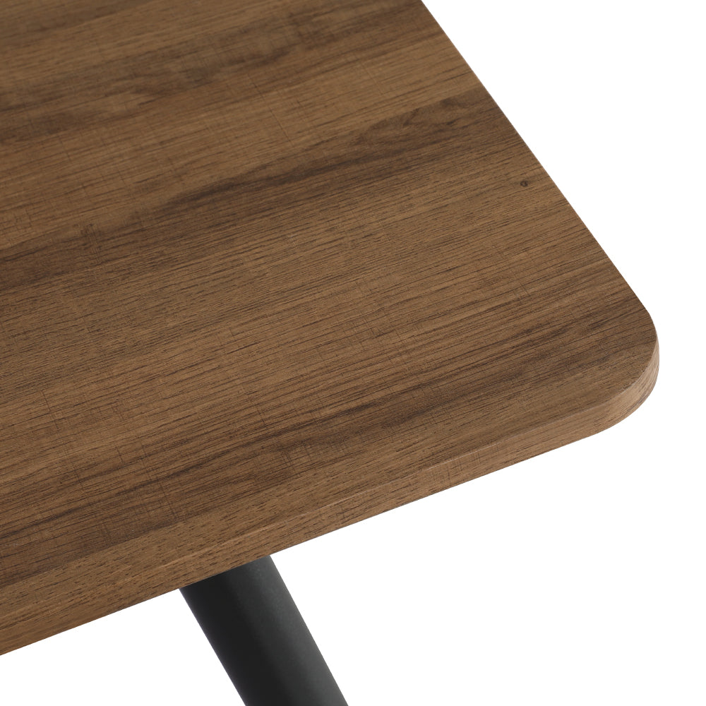 Artiss Dining Table 4 Seater Kitchen Cafe Wooden Table Rectangular 120CM MO-DIN-TAB-02-WD-AB