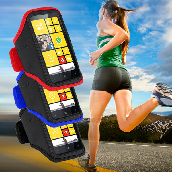 EZcool Gym Running Sport Armband for Universal Mobile Phone V28-MOBVMXARMBANDUNI
