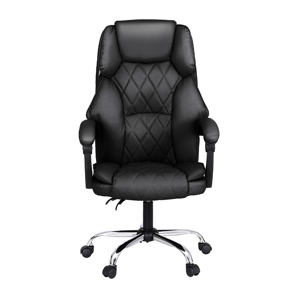 Artiss Massage Office Chair Computer Chairs High Back MOC-1051-8P-BK