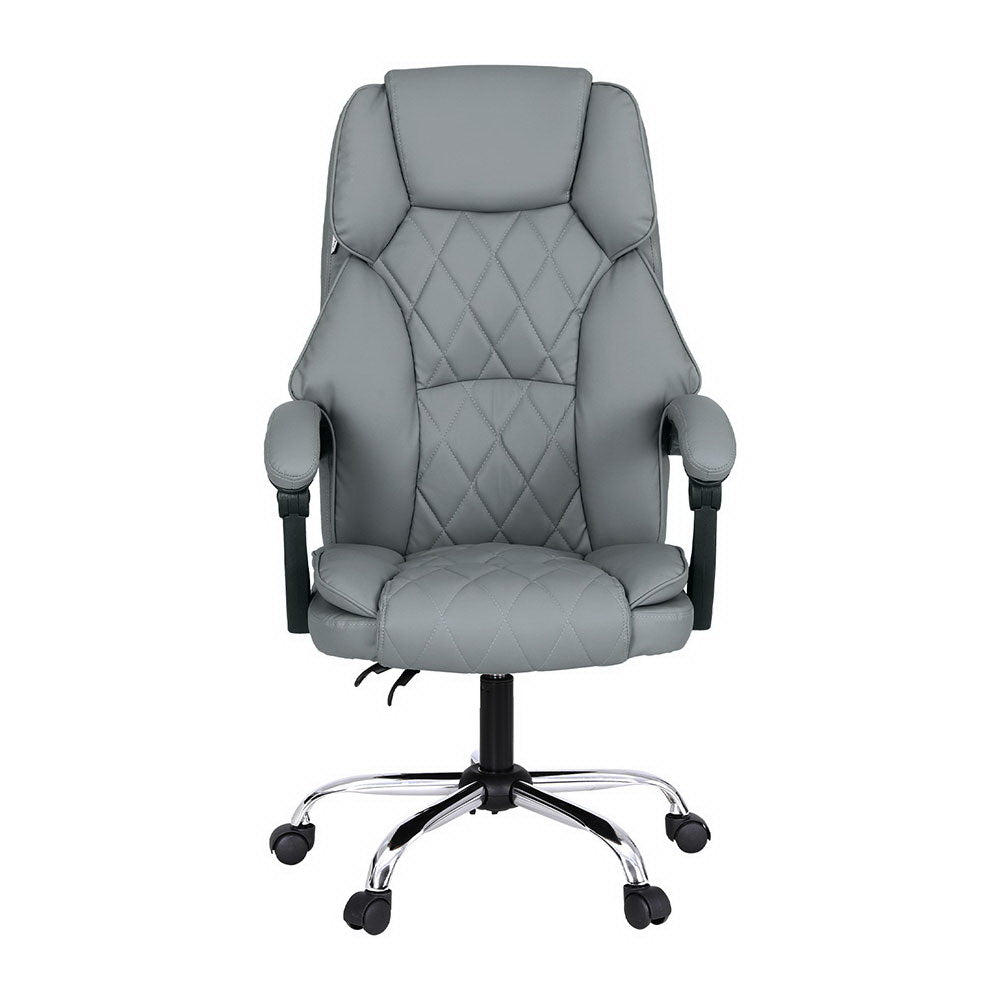 Artiss Massage Office Chair Computer Chairs High Back MOC-1051-8P-GY