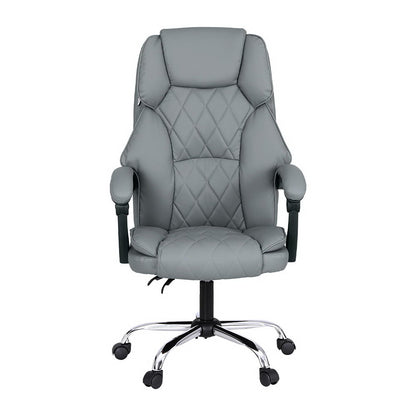 Artiss Massage Office Chair Computer Chairs High Back MOC-1051-8P-GY