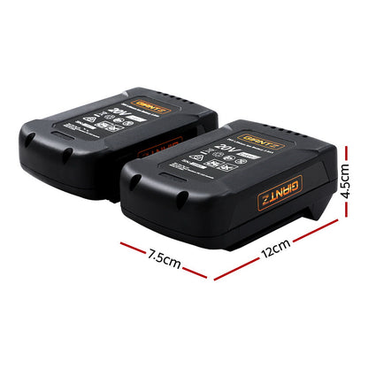 Giantz Lawn Mower 80V Battery Only Cordless 40V x2 Fits LI37 MOWER-LI37-N2-40VX2