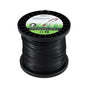 Giantz 100M Whipper Snipper Trimmer Line 2.4mm Star Nylon String Cord Black MOWER-LINE-100M-2P4MM