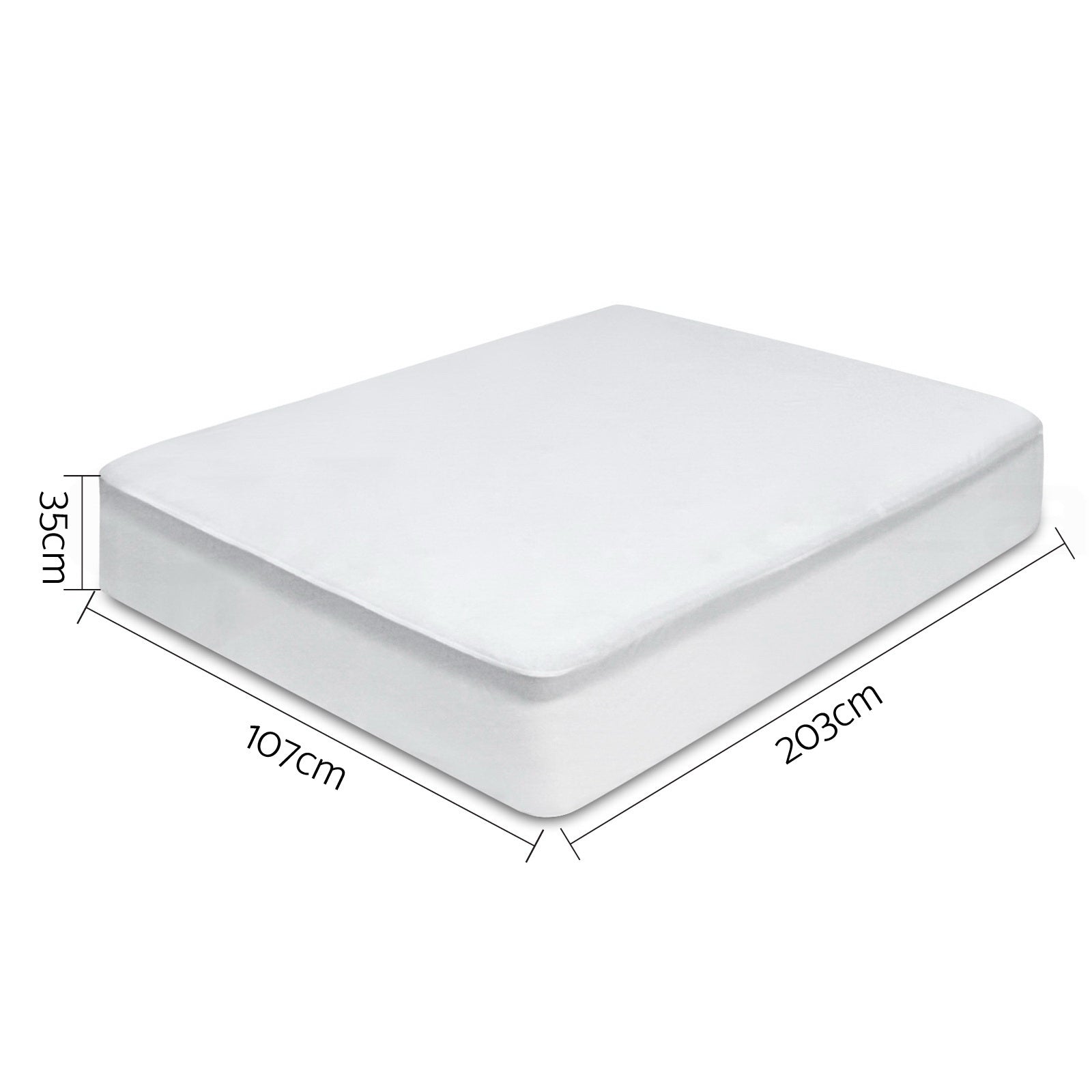 Giselle Bedding Mattress Protector King Single MP-BAM-KS