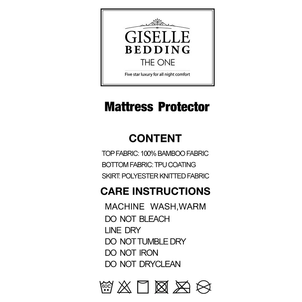 Giselle Bedding Mattress Protector Queen MP-BAM-Q
