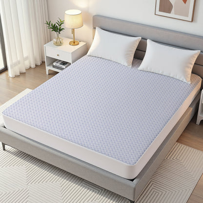 Giselle Cooling Mattress Protector Waterproof Deep Pocket Fitted Cover Queen MP-COOL-Q