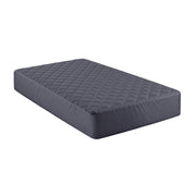 Giselle Water-Resistant Mattress Protector Microfiber 35cm 360 degrees Fit Single MP-MF-GRAY-S
