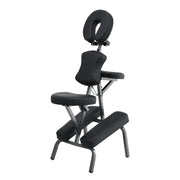 Zenses Portable Massage Chair Lightweight Folding Tattoo Lash Beauty Bed MT-CHR-40-BK