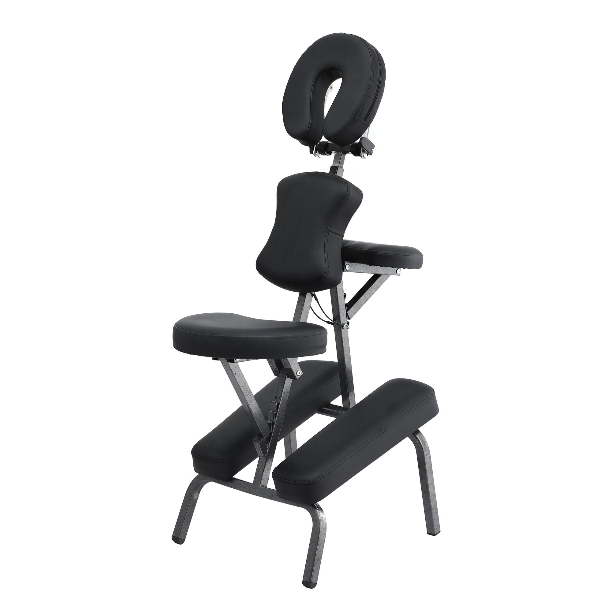 Zenses Portable Massage Chair Lightweight Folding Tattoo Lash Beauty Bed MT-CHR-40-BK
