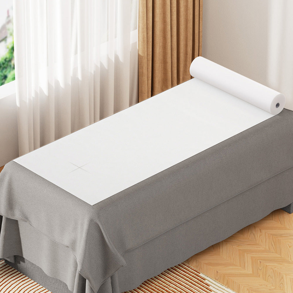 Zenses 80cm X 200cm Massage Table Cover 50 Pieces MT-COVER-80X200-50-WH