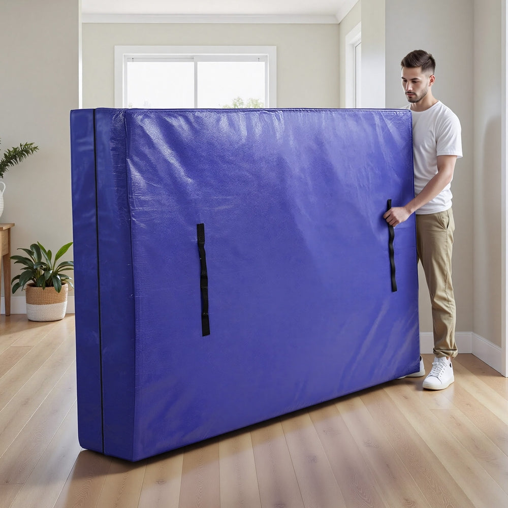 Atirss Mattress Bag Easy Moving Waterproof Storage Dust Cover Protector Double MVB-MATTRESS-D-BL