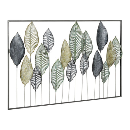 Artiss Metal Wall Art Hanging Sculpture Home Decor Leaf Tree of Life Framed MWA-FR-LEAF-01-BU