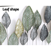 Artiss Metal Wall Art Hanging Sculpture Home Decor Leaf Tree of Life Framed MWA-FR-LEAF-01-BU