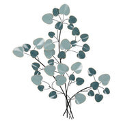 Artiss Metal Wall Art Hanging Sculpture Home Decor Leaf Tree of Life Blue MWA-NF-LEAF-01-BU