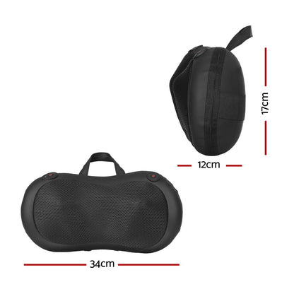 Livemor Neck Massager With Heat Kneading Back Massager NECK-MASSAGE-01-BK