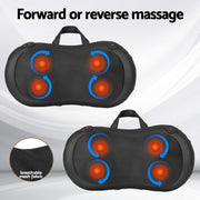 Livemor Neck Massager With Heat Kneading Back Massager NECK-MASSAGE-01-BK