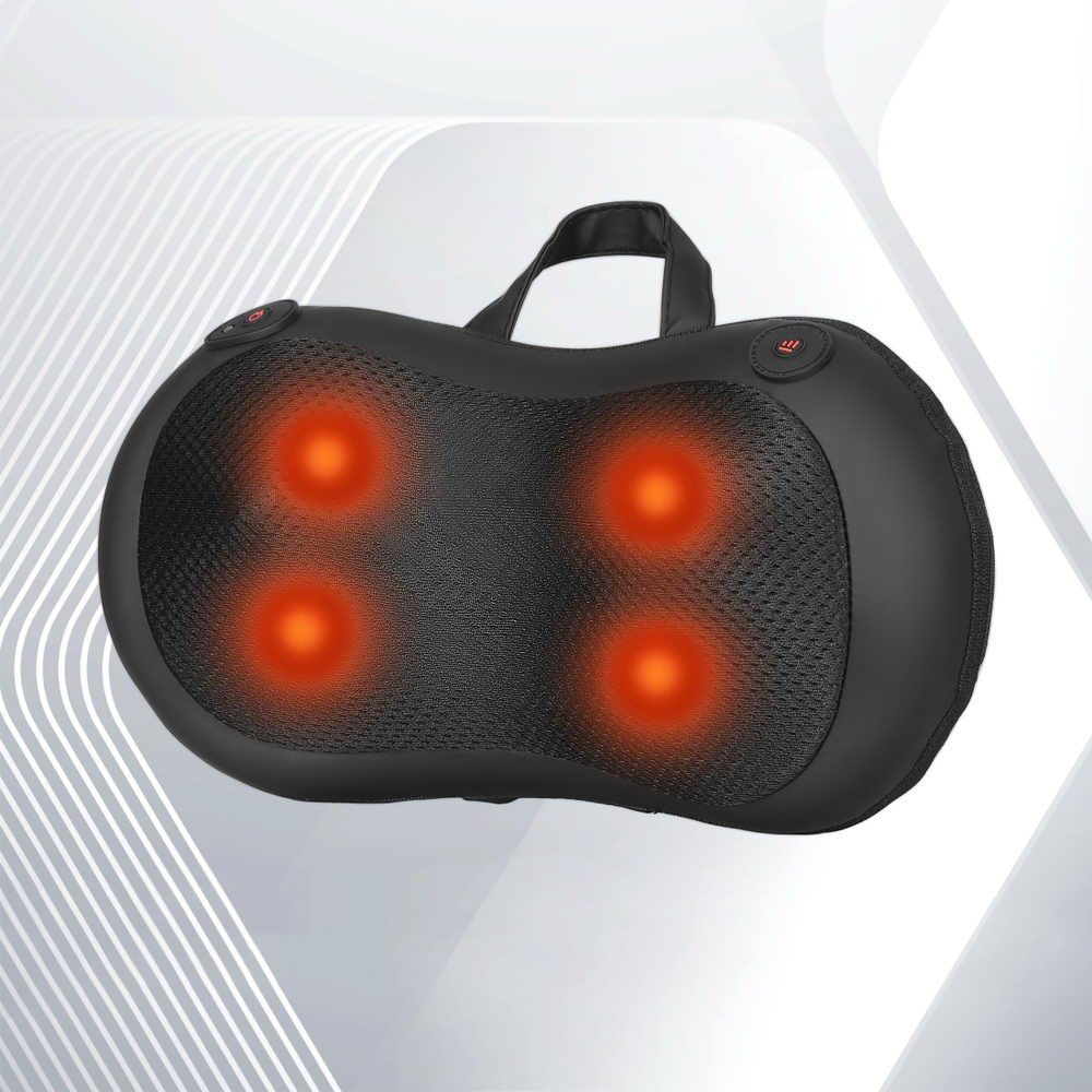 Livemor Neck Massager With Heat Kneading Back Massager NECK-MASSAGE-01-BK