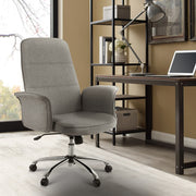 Artiss Fabric Office Chair Computer Chairs Grey OCHAIR-1225-GY