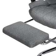 Artiss Executive Office Chair Footrest Grey OCHAIR-G-1051-FT-GY