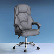 Artiss Executive Office Chair Recliner Grey OCHAIR-G-1051-GY