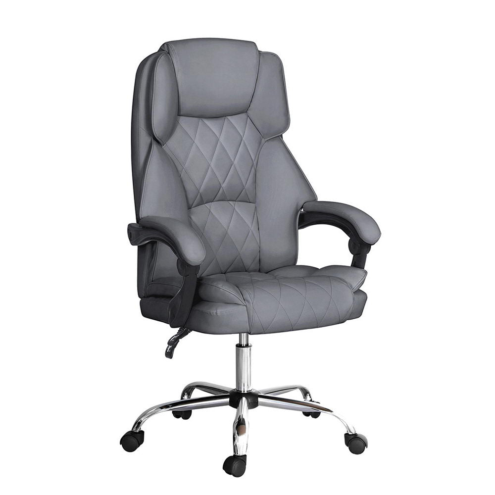 Artiss Executive Office Chair Recliner Grey OCHAIR-G-1051-GY
