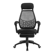 Artiss Mesh Office Chair Recliner Black OCHAIR-H-996-ABK