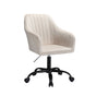 Artiss Office Chair Velvet Seat Cream OCHAIR-H-DL22-CR